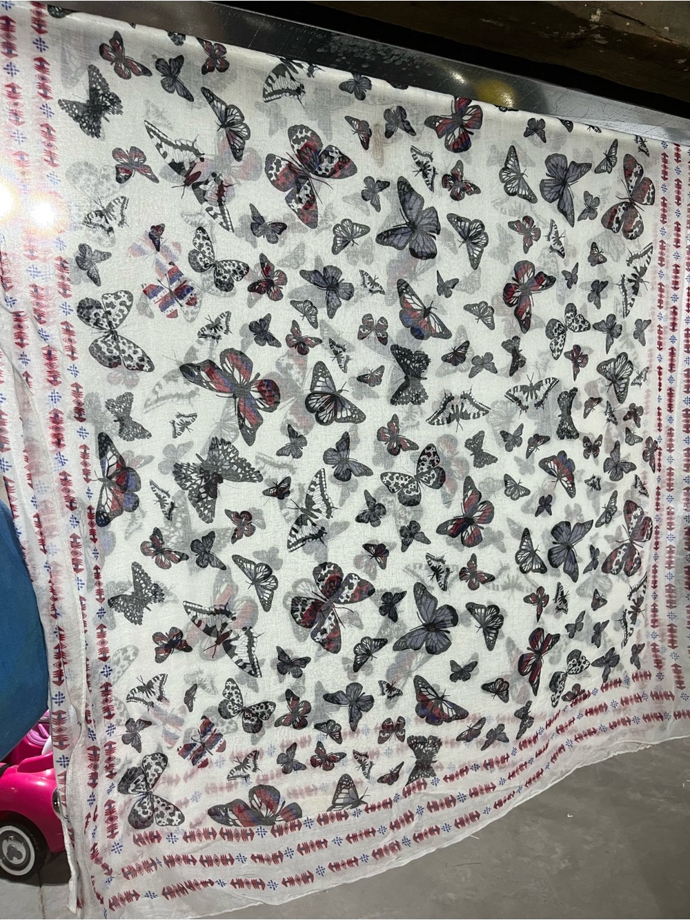 Butterfly Scarf (In Memory Of Dolly)
